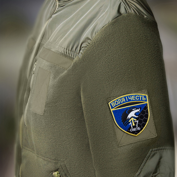 Chevron Set with Velcro Will and Honor 8x8.5cm Embroidered Patch, фото 7