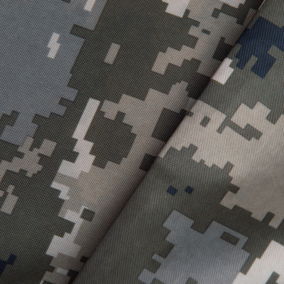 Ткань тентовая Оксфорд, 150 см, 100 г/м2, прочная и влагостойкая для тентов и чехлов піксель, фото 2