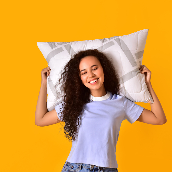 Набір подушок 2 шт Elegantly IDEIA 50х70 см, аналог лебединого пуху, штучний пух, м`яка подушка з блискавкою, фото 16