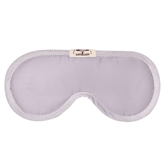 Маска для сна IDEIA 25x12 см, маска для глаз для мужчин и женщин, удобная и комфортная, обеспечивает полное затемнение для сна и путешествий сірий, фото 1