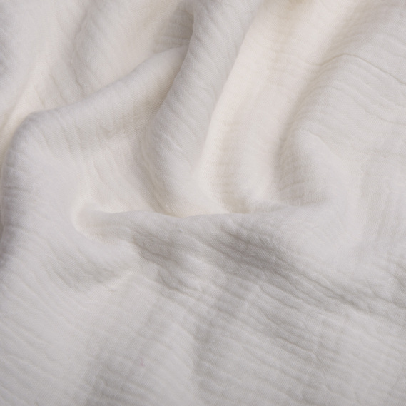 Cotton fabric Muslin for dresses, blouses, skirts крем , фото 2