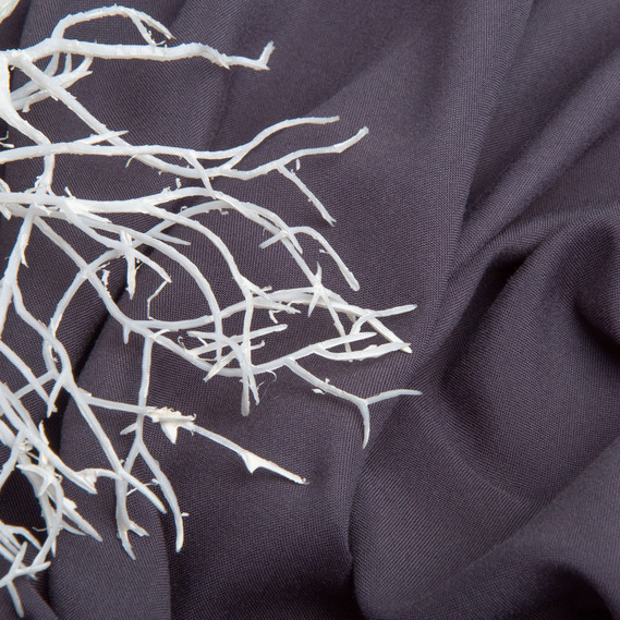 Viscose fabric is a staple fabric for dresses, skirts, and skirts т/сіра, фото 3