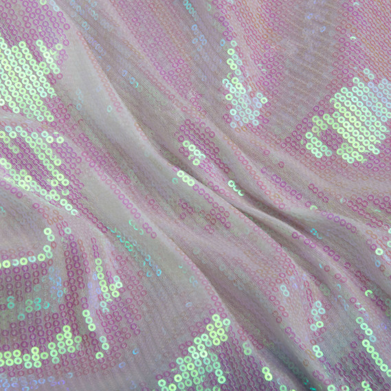 Трикотаж с пайетками Хамелеон блестящая, блестящая ткань для вечерней одежды рожева, фото 2 Трикотаж с пайетками Хамелеон блестящая, блестящая ткань для вечерней одежды рожева, фото 2