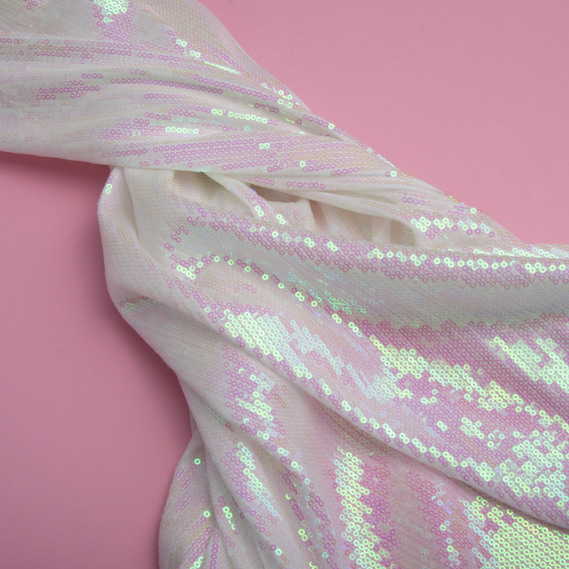 Трикотаж с пайетками Хамелеон блестящая, блестящая ткань для вечерней одежды рожева, фото 3 Трикотаж с пайетками Хамелеон блестящая, блестящая ткань для вечерней одежды рожева, фото 3