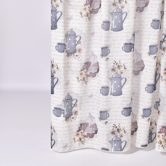 Ткань тюль набивная Кувшин V-06, фото 1 Ткань тюль набивная Кувшин V-06, фото 1