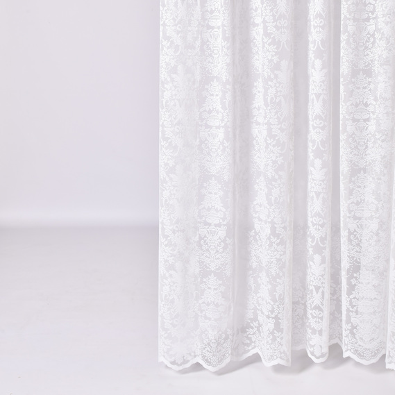 Ткань тюль жаккард Венера V-krem, фото 1