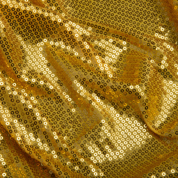 Трикотаж пайетка 228 гр/м2, блестящая, блестящая ткань для вечерней одежды жовта, фото 2 Трикотаж пайетка 228 гр/м2, блестящая, блестящая ткань для вечерней одежды жовта, фото 2