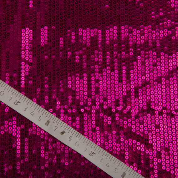 Трикотаж пайетка 228 гр/м2, блестящая, блестящая ткань для вечерней одежды малина, фото 4 Трикотаж пайетка 228 гр/м2, блестящая, блестящая ткань для вечерней одежды малина, фото 4