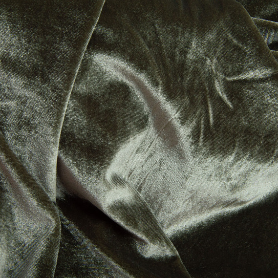 Тканина костюмна оксамитова, оксамит, блискуча тканина плательна стрейчева 300 гр/м2 малахіт, фото 4