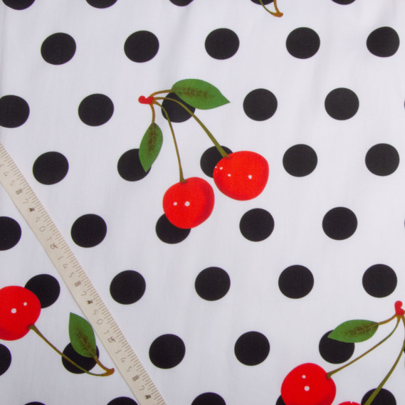 Suit fabric Cotton stretch, natural fabric for skirts, suits, dresses, cotton cherry, фото 4