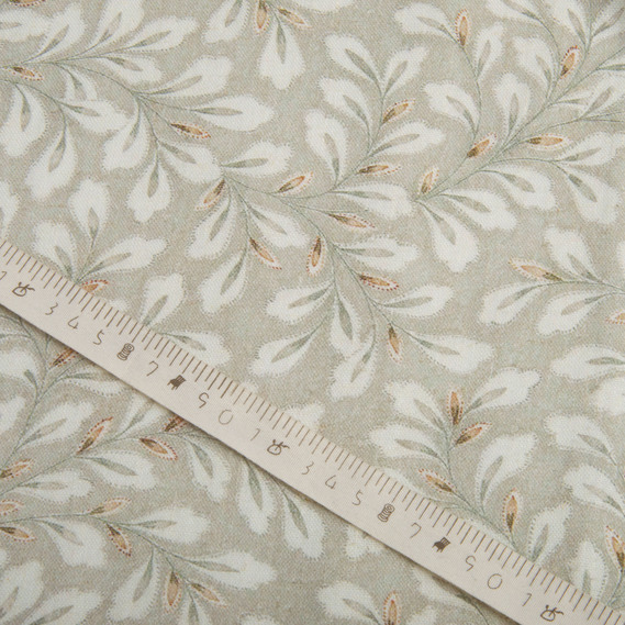 Тканина Льон Флора натуральний, тканина для одягу, лляна тканина платтяна для блузок, суконь, спідниць, фото 4