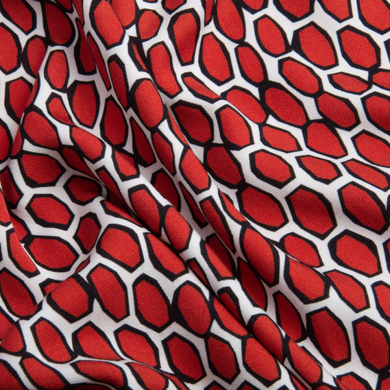 Ткань штапель вискоза, плательная ткань натуральная, для блузок, платьев, юбок моніка, фото 2