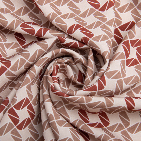 Тканина штапель стрейч 110 гр/м2 віскоза, платтяна тканина натуральна, для блузок, суконь, спідниць Іріс, фото 1