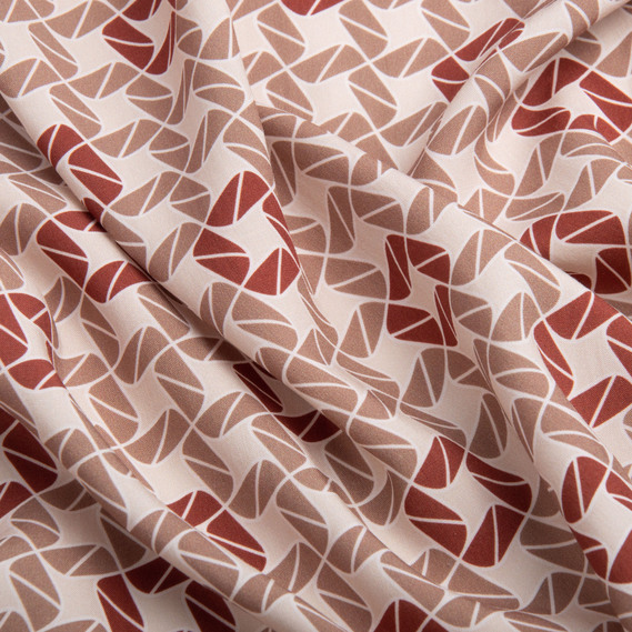 Тканина штапель стрейч 110 гр/м2 віскоза, платтяна тканина натуральна, для блузок, суконь, спідниць Іріс, фото 2