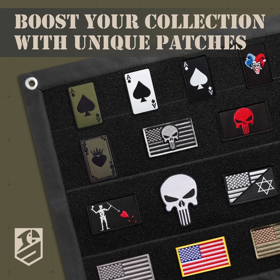 Набір шевронів 2 шт з липучкою Карта Туз Пік, Ace of Spades 5х8 см білий, вишитий патч нашивка, тактичний шеврон, фото 6 Набір шевронів 2 шт з липучкою Карта Туз Пік, Ace of Spades 5х8 см білий, вишитий патч нашивка, тактичний шеврон, фото 6