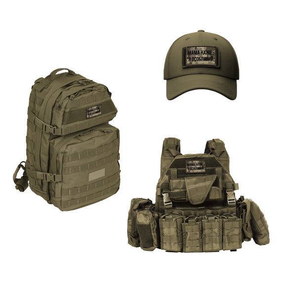 Набір шевронів 2 шт на липучці мама каже: Я особливий, вишитий патч нашивка, кумедний шеврон піксель 5х8 см, фото 3