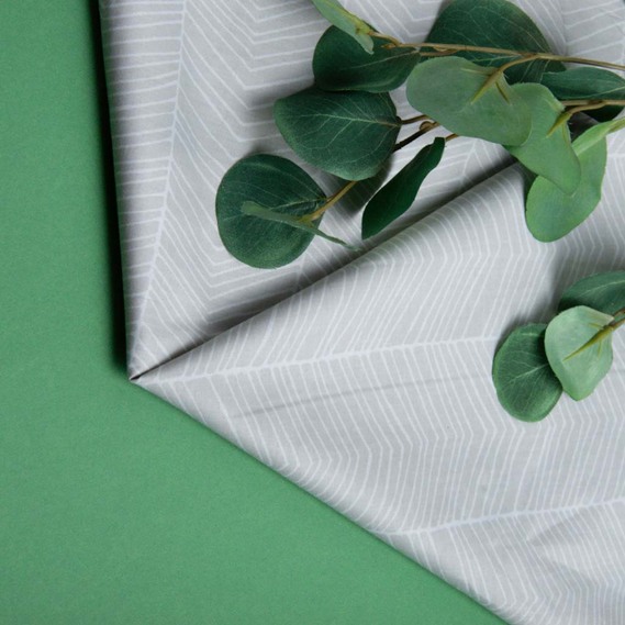 SATIN fabric ВТ-287В ялинка сіра, фото 3