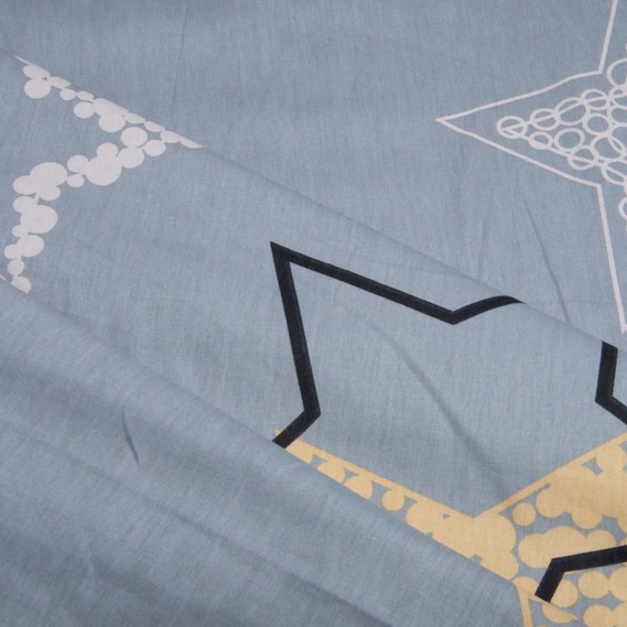 SATIN fabric ВТ-346А Зорі, фото 2