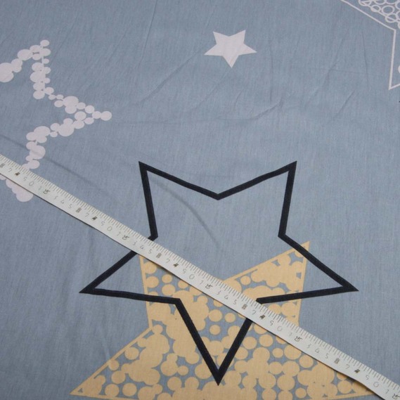 SATIN fabric ВТ-346А Зорі, фото 4