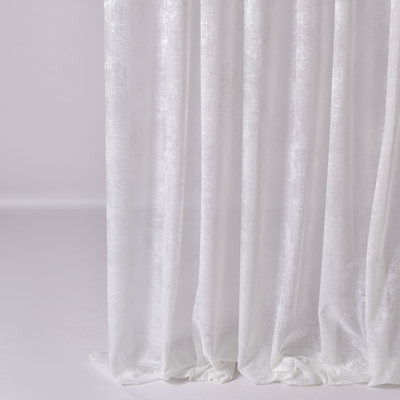 Ткань тюль жаккард Melisa V-01 молоко, фото 1 Ткань тюль жаккард Melisa V-01 молоко, фото 1