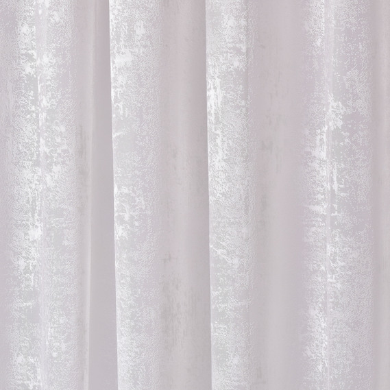 Ткань тюль жаккард Melisa V-01 молоко, фото 2 Ткань тюль жаккард Melisa V-01 молоко, фото 2