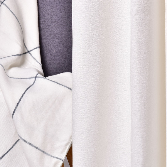 Jacquard curtain fabric Deko Like V-16079 ekru, фото 5