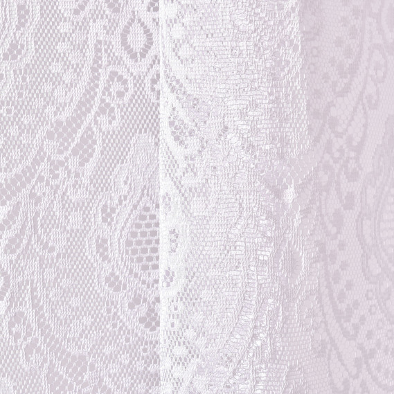 Ткань тюль жаккард Роксолана V-beyaz , фото 3 Ткань тюль жаккард Роксолана V-beyaz , фото 3