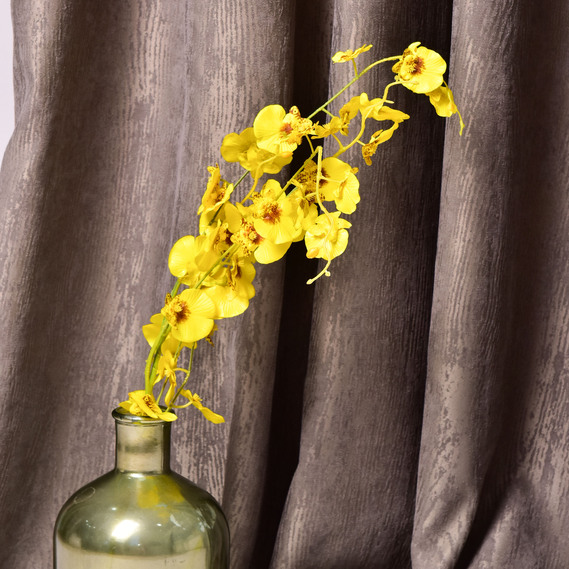 Тканина портьєрна жакардова Кора, шторна тканина, тканина для штор, штори, портьєри, гардіни, тканина для гардин Vizon, фото 3