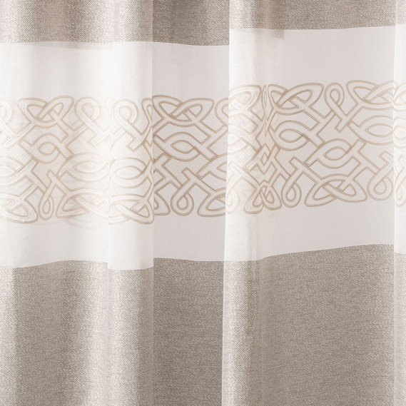 Тканина тюль рогожка Bantli- 2 беж, фото 2 Тканина тюль рогожка Bantli- 2 беж, фото 2