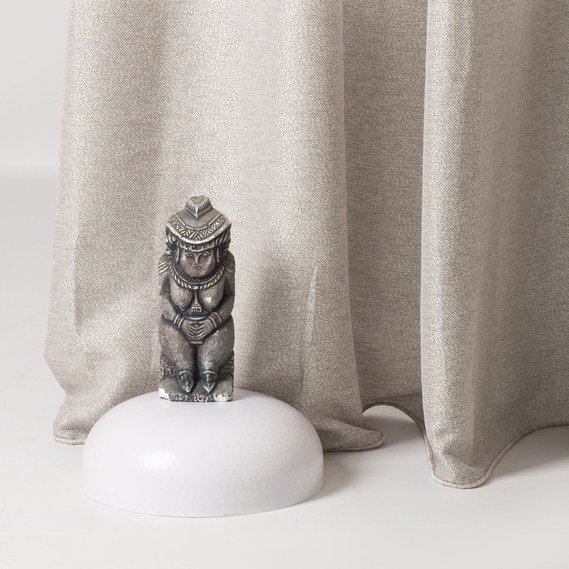 Тканина тюль рогожка Bantli- 2 беж, фото 3 Тканина тюль рогожка Bantli- 2 беж, фото 3