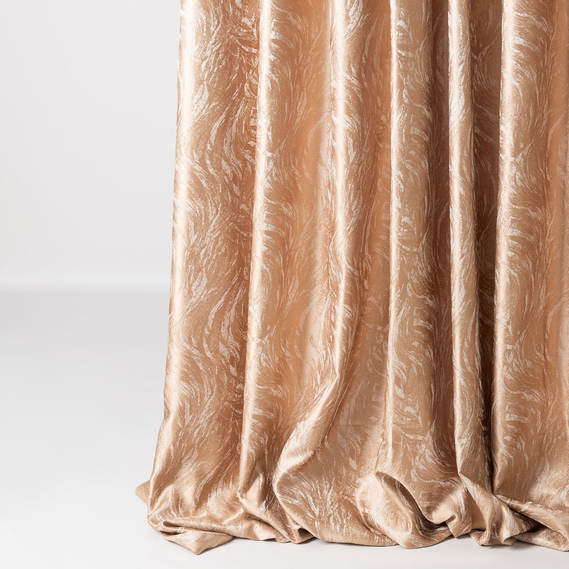 Тканина портьєрна жакард Meteor, шторна тканина, тканина для штор, штори, портьєри, гардіни, тканина для гардин V-405 беж, фото 1