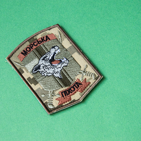 Set of chevrons 2 pcs with Velcro Marine Corps 1 OBMP pixel 7x9.5 cm, embroidered patch chevron patch, фото 5 Set of chevrons 2 pcs with Velcro Marine Corps 1 OBMP pixel 7x9.5 cm, embroidered patch chevron patch, фото 5