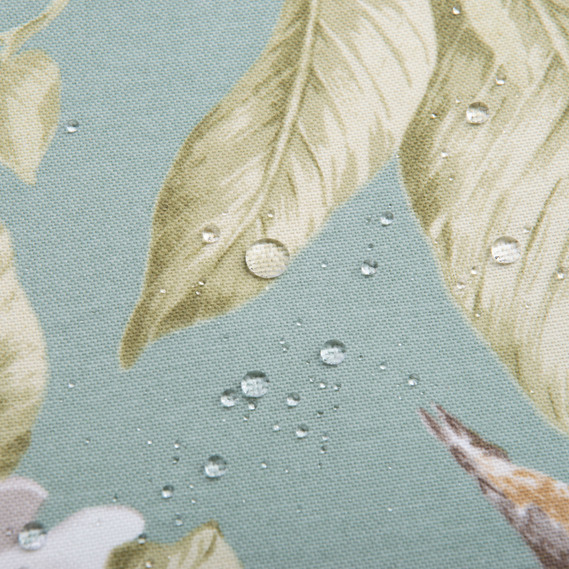 Ткань декоративная Колибри хлопок с водоотталкивающей пропиткой, для скатертей, штор, декора V-64 зелена, фото 3 Ткань декоративная Колибри хлопок с водоотталкивающей пропиткой, для скатертей, штор, декора V-64 зелена, фото 3