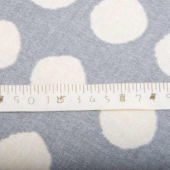 Fabric decorative cotton Premier V-06 Горошок сірий, фото 4