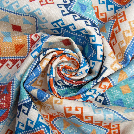 Fabric decorative cotton Premier V-002 денім, фото 1