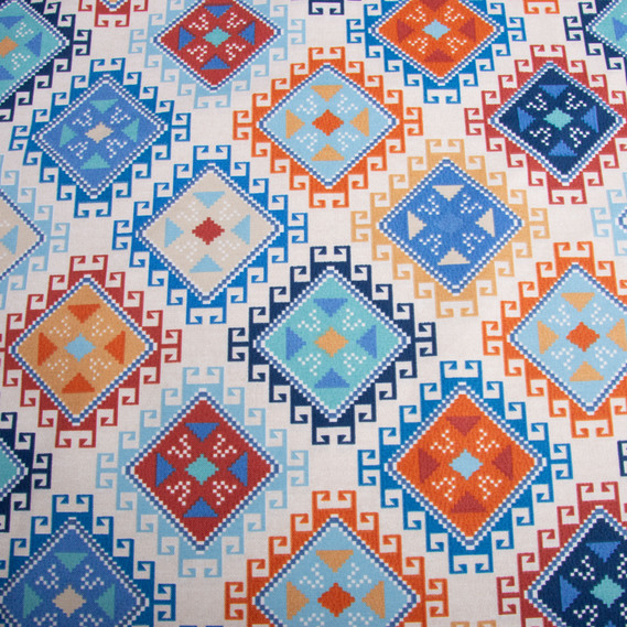 Fabric decorative cotton Premier V-002 денім, фото 2