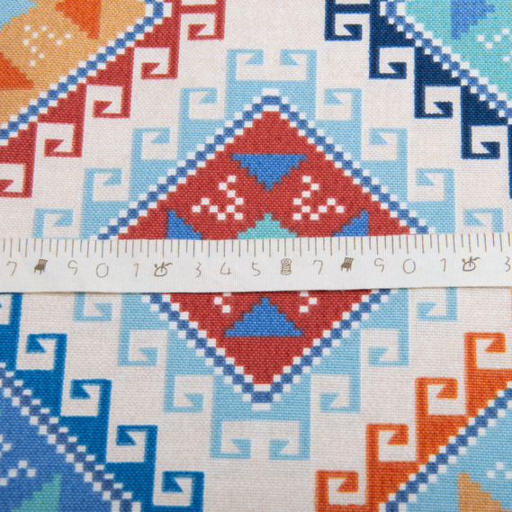 Fabric decorative cotton Premier V-002 денім, фото 6