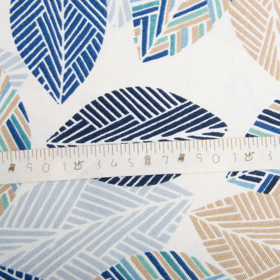 Decorative fabric Premier Leaves with water-repellent coating V-01денім, фото 5 Decorative fabric Premier Leaves with water-repellent coating V-01денім, фото 5