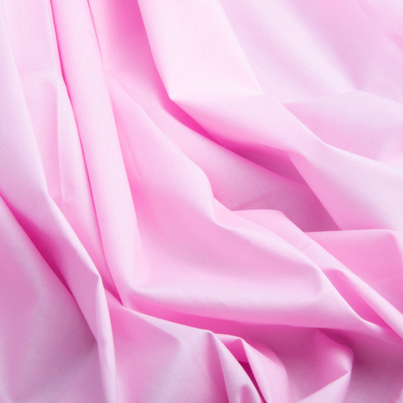 Тканина котон поплін V-1392 св/рожевий, фото 2