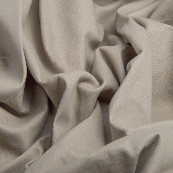 Тканина костюмна котон однотонний, 150 см, 245 гр/м2 V- 1646 табак, фото 2