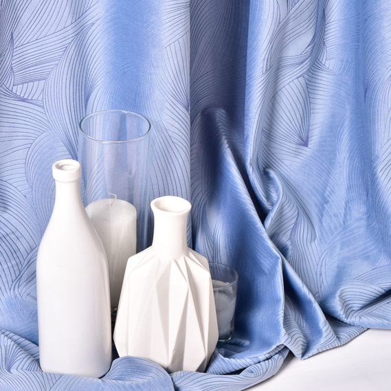 Тканина портьєрна однотонна Оксамит, шторна тканина, тканина для штор, штори, портьєри, гардіни, тканина для гардин V-1913/011, фото 4