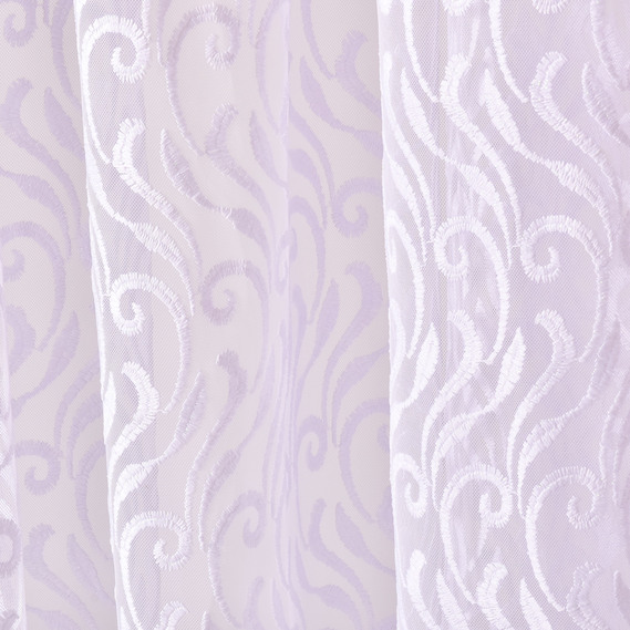 The fabric is embroidered tulle fatin Zavitok V-beyaz , фото 3 The fabric is embroidered tulle fatin Zavitok V-beyaz , фото 3