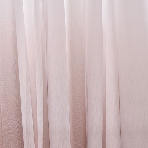 Ткань тюль бамбук однотонная Деграде V-818, фото 2 Ткань тюль бамбук однотонная Деграде V-818, фото 2