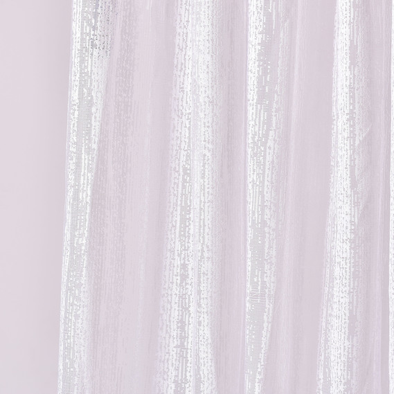 Ткань тюль жаккард Мусса B0111-біла, фото 2 Ткань тюль жаккард Мусса B0111-біла, фото 2