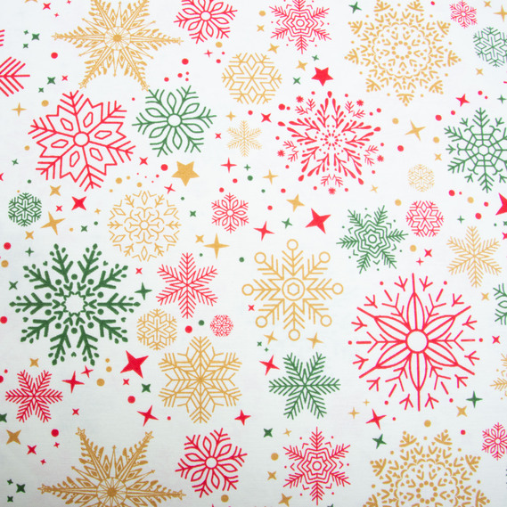 Ткань декоративная новогоднняя хлопок с водоотталкивающей пропиткой для скатертей, штор, декора V-01 молоко червона беж, фото 3 Ткань декоративная новогоднняя хлопок с водоотталкивающей пропиткой для скатертей, штор, декора V-01 молоко червона беж, фото 3