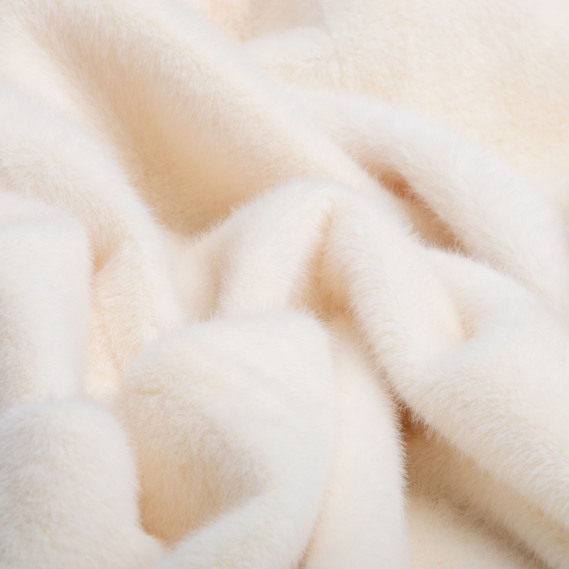 Тканина хутро штучне Барбі 1003 крем, фото 2