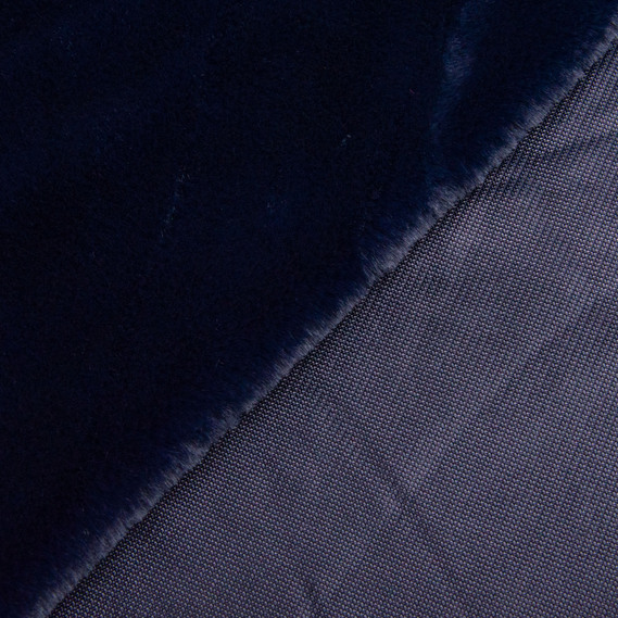 Fabric faux fur Vancouver 1202 т/синє, фото 4