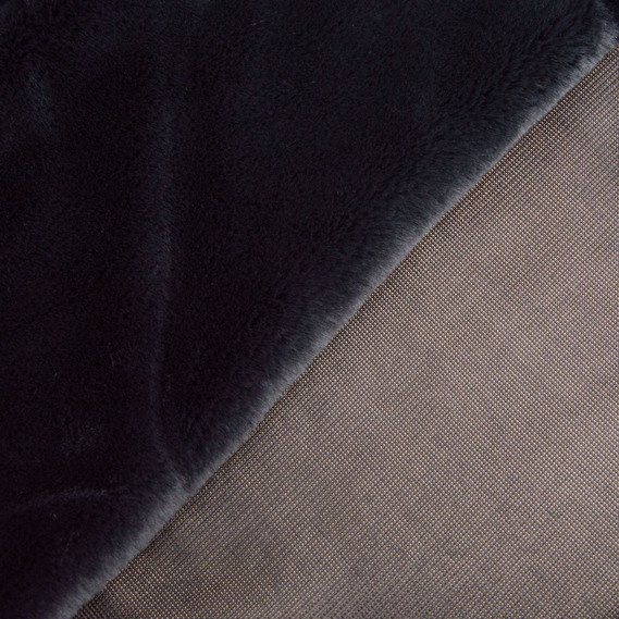 Тканина штучне хутро Ванкувер 520 гр/м2 160 см для шуб, жилеток, сумок, покривал та декору 1641 т/сіре, фото 4