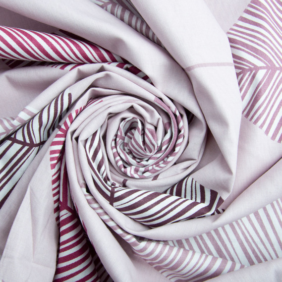 Ranfors coarse calico fabric 25300 V-15 Лист велик.бордо, фото 1 Ranfors coarse calico fabric 25300 V-15 Лист велик.бордо, фото 1