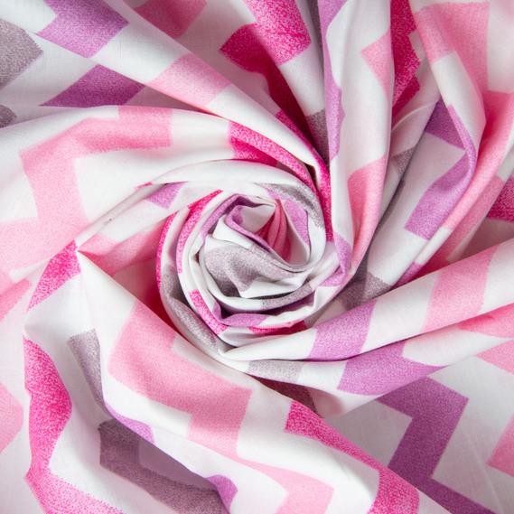 Ткань бязь ранфорс для постельного белья, хлопок, 130 гр/м2, 240 см 23666 v-6 зигзаг, фото 1 Ткань бязь ранфорс для постельного белья, хлопок, 130 гр/м2, 240 см 23666 v-6 зигзаг, фото 1